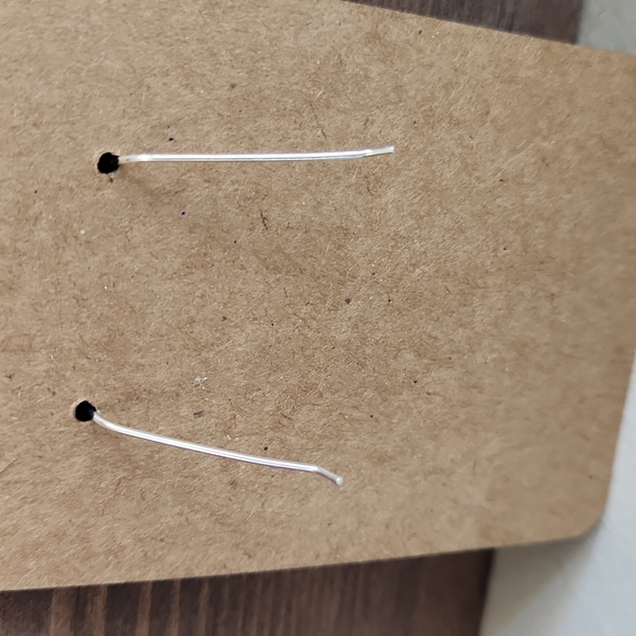 Beautiful NWOT Native American Navajo Golden Hills Turquoise Cross Earrings 💙 - Picture 4 of 9